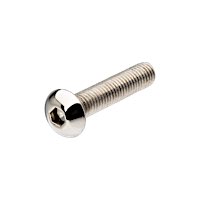 Buttonhead Socket Screws Stainless Polished