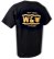 W&W Brand T-Shirts Black - Gold Print