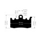 Brake Pads for OEM Brake Calipers - Front LiveWire